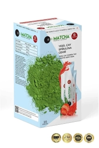 Macha Çayı Çilek Aromalı